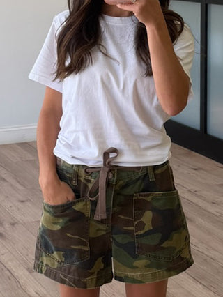 Diego Camo Drawstring Shorts | +Plus Available