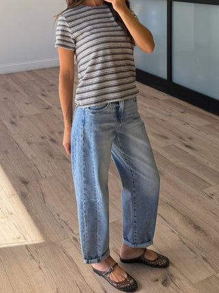 Move Along Stripe Tee