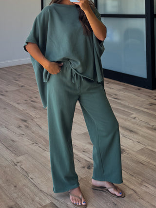 Worn Well Oversized Top | Pine