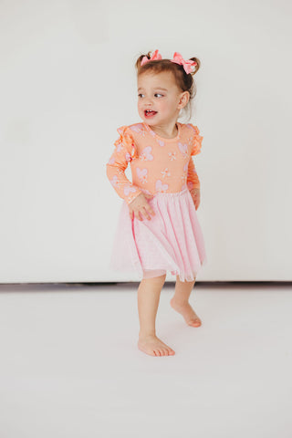 Girls Sweetheart Twirl Dress | Tiny Talulah