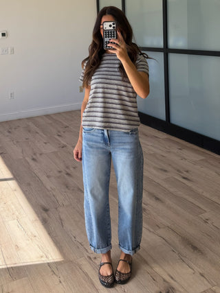 Move Along Stripe Tee