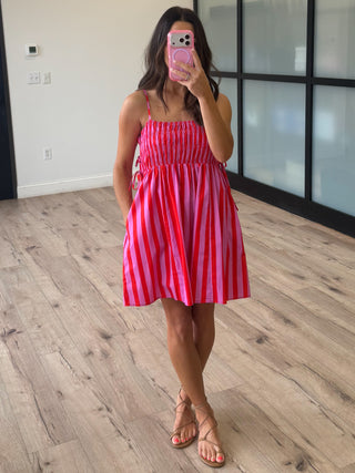 Candyline Smocked Dress | Roseberry