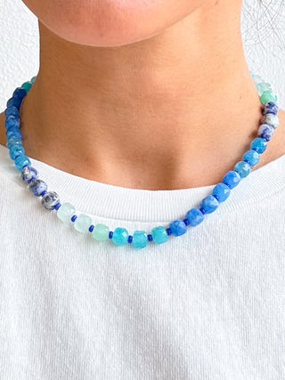 Gemstone Beaded Necklace | 6 Colors Available | RESTOCK | FINAL SALE