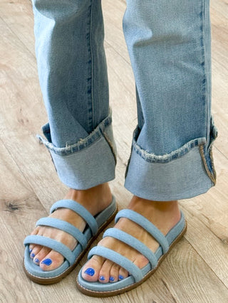 Hattie Sandals | Denim | FINAL SALE