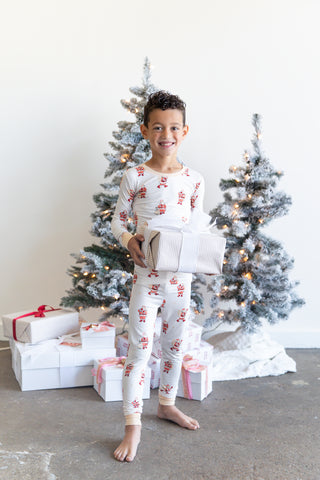 Kids Here Comes Santa Pajama Set | Tiny Talulah