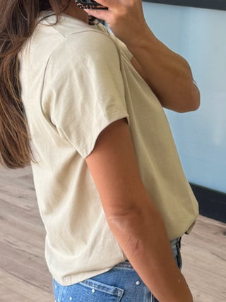 Well Put Classic Tee | Sand | +Plus Available