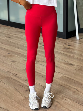 Butter Soft Leggings 2.0 | Red | +Plus Available | RESTOCK