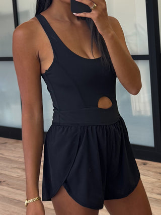 Work It Out Active Runsie | Black