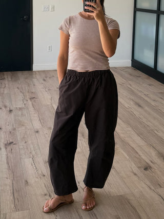 Sprint Theory Active Barrel Pants | Coffee
