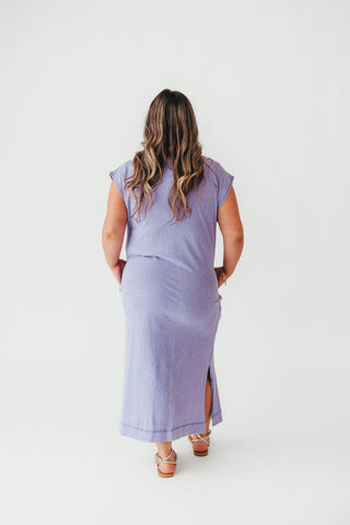 On The Go Midi Dress | Lavender