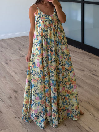 Primrose Maxi Dress | Sunny Wildflowers