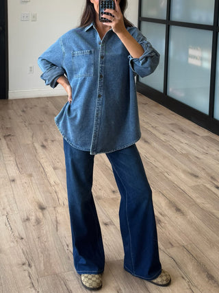 Hill Denim Shacket