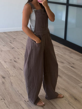 Coffeehouse Barrel Overalls