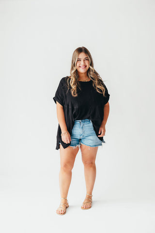 Bailey Cotton Tunic | Black