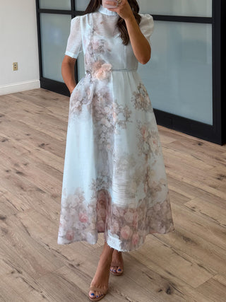 Sky Garden Midi Dress