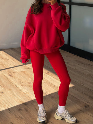 Butter Soft Leggings 2.0 | Red | +Plus Available | RESTOCK