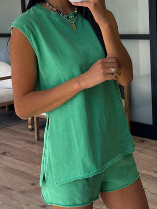 Kam Two-Piece Set | Emerald