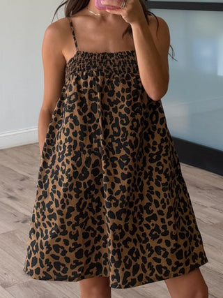 Summer Safari Leopard Dress