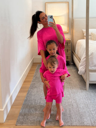 Tiny Novi Set | Hot Pink