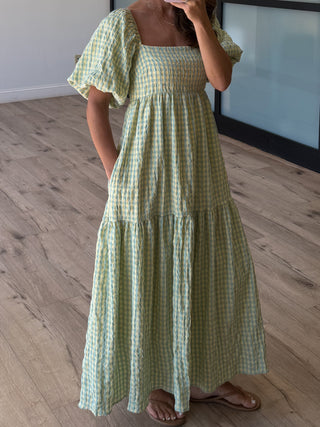 Sweetgrass Gingham Dress