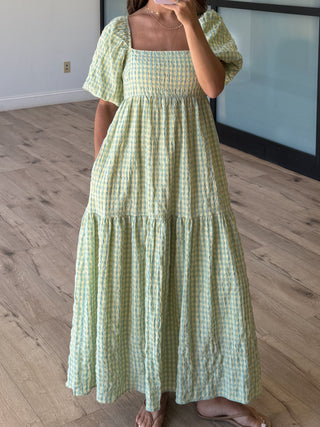 Sweetgrass Gingham Dress