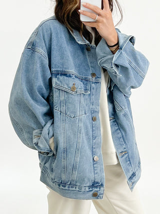 Throw On + Go Denim Jacket | Denim | +Plus Available | RESTOCK