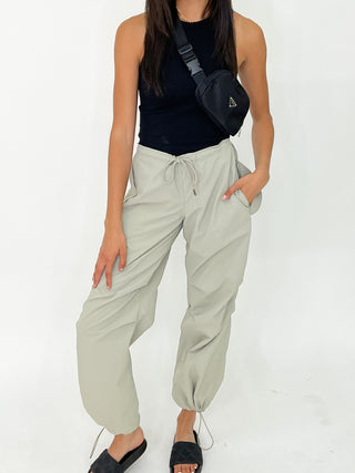 Rad Parachute Pants | Limestone | +Plus Available