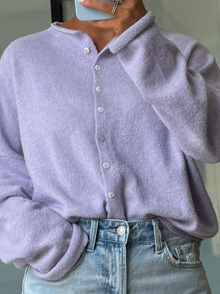 Isla Cardigan | Lavender | RESTOCK