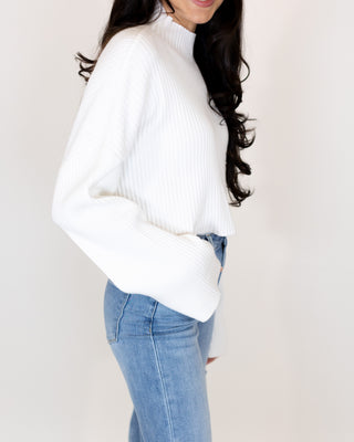 Hartley Sweater | White