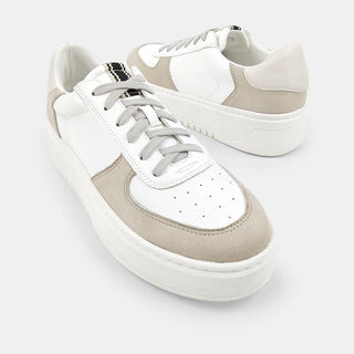 Kaia Platform Sneaker | White