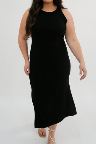 Casual Days Tank Dress | Black | FINAL SALE