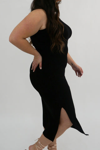 Casual Days Tank Dress | Black | FINAL SALE