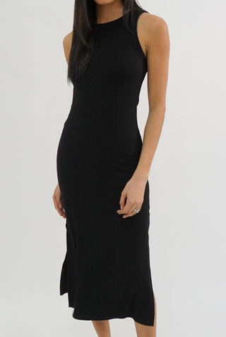 Casual Days Tank Dress | Black | FINAL SALE