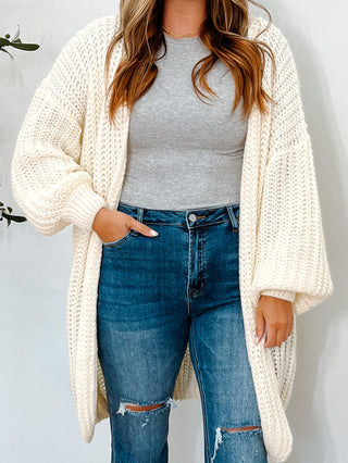 Essential Ribbed Long Sleeve | Grey | +Plus Available | RESTOCK