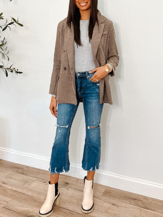 Essential Ribbed Long Sleeve | Grey | +Plus Available | RESTOCK