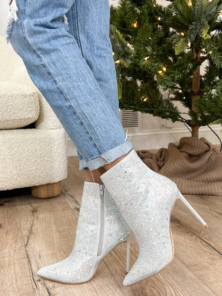 Secret Soiree Rhinestone Booties | RESTOCK