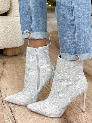 Secret Soiree Rhinestone Booties | RESTOCK