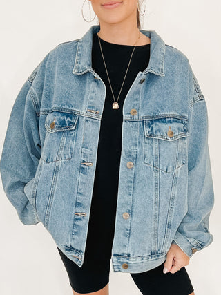 Throw On + Go Denim Jacket | Denim | +Plus Available | RESTOCK