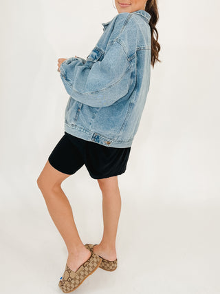 Throw On + Go Denim Jacket | Denim | +Plus Available | RESTOCK