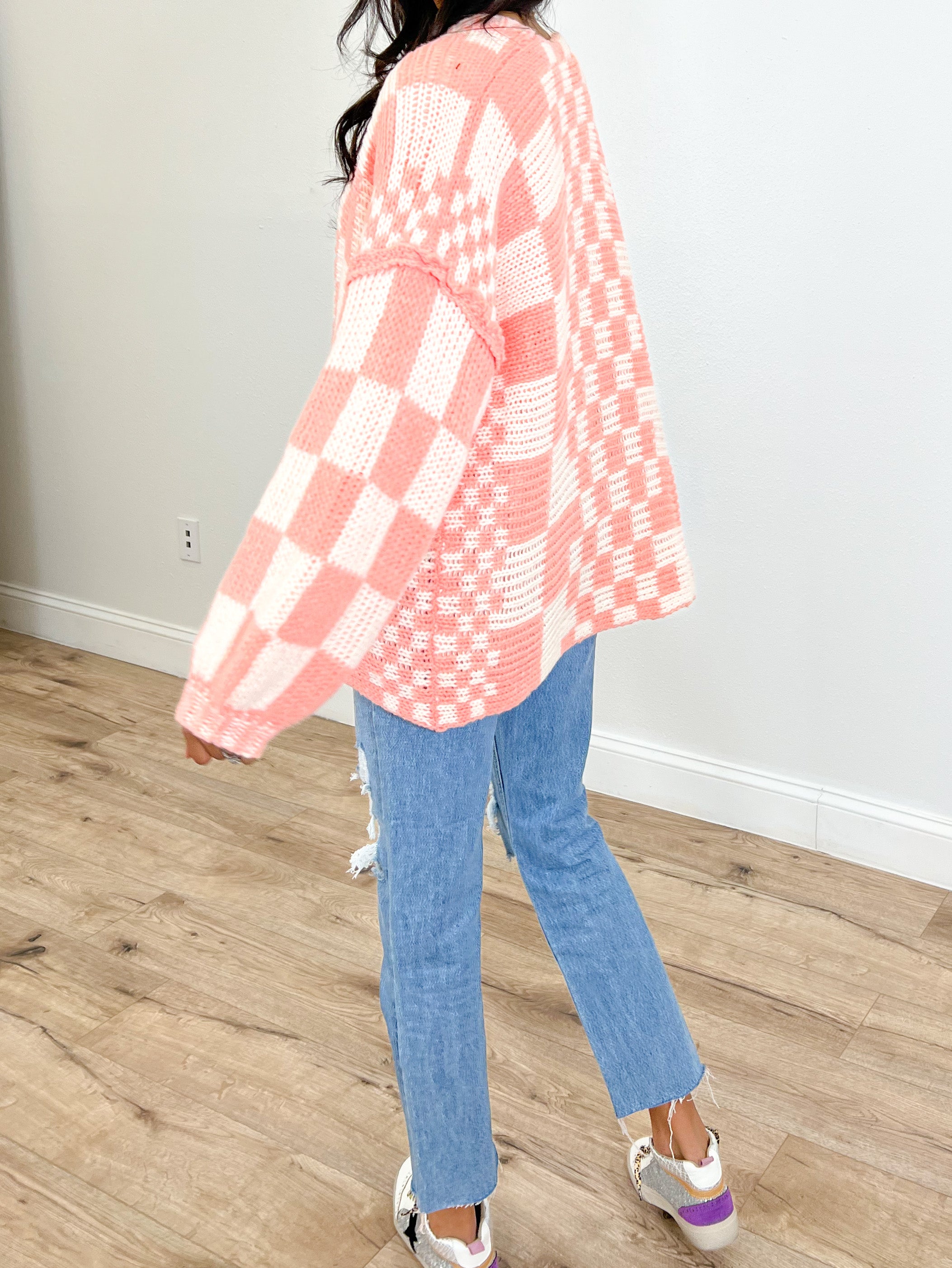 Check It Out Cardigan | Blush | +Plus Available | RESTOCK! – Shop