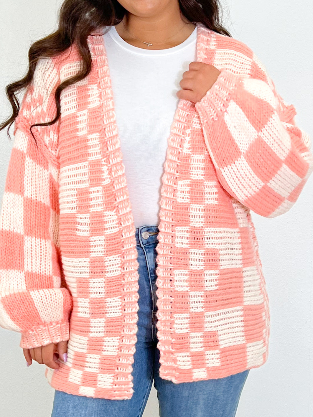 Check It Out Cardigan | Blush | +Plus Available | RESTOCK! – Shop