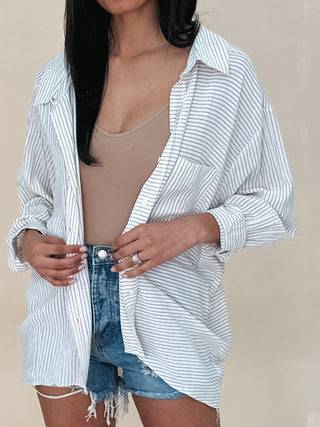 Mix Stripe Blouse | RESTOCK