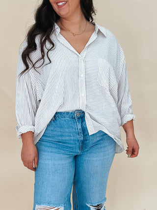 Mix Stripe Blouse | RESTOCK