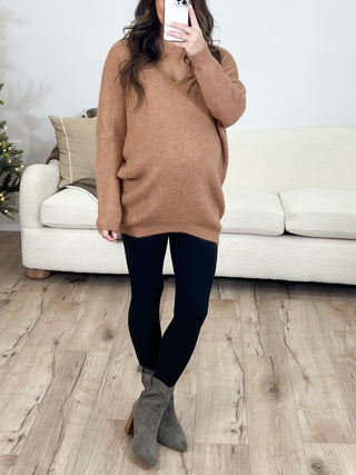 Emy Knit Sweater | Cinnamon