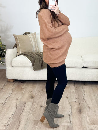 Emy Knit Sweater | Cinnamon