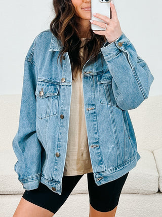 Throw On + Go Denim Jacket | Denim | +Plus Available | RESTOCK