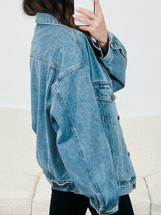 Throw On + Go Denim Jacket | Denim | +Plus Available | RESTOCK