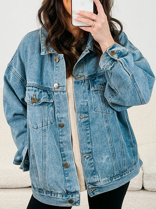 Throw On + Go Denim Jacket | Denim | +Plus Available | RESTOCK