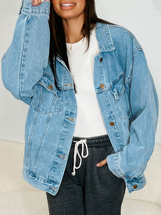 Throw On + Go Denim Jacket | Denim | +Plus Available | RESTOCK