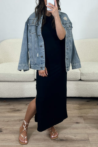 Casual Days Tank Dress | Black | FINAL SALE